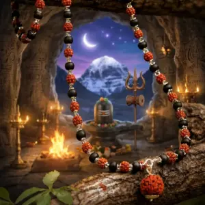 1 and 5 Mukhi Rudraksha Mala
