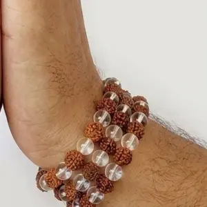 Divine Rudraksha Wrist Mala