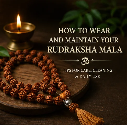 Read more about the article How to Wear and Maintain Your Rudraksha Mala